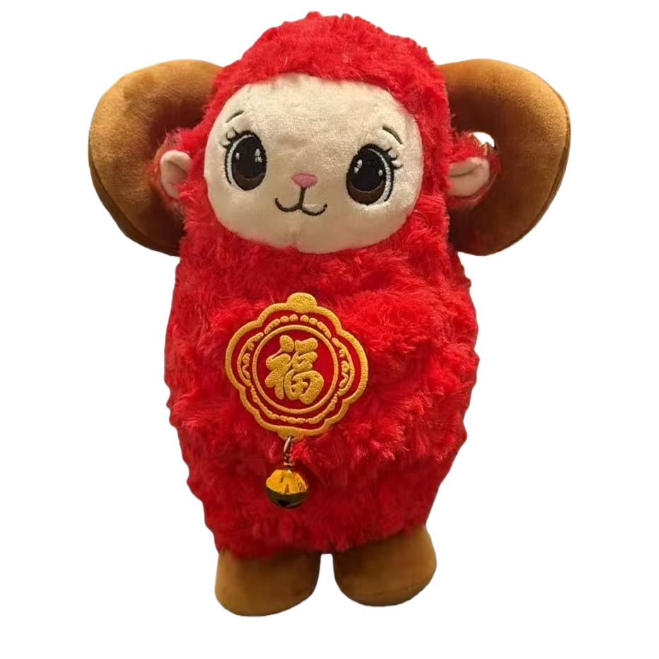 Cute plush dolls, soft and adorable fun plush toys, New Year festival gifts, home decorations Item Picture