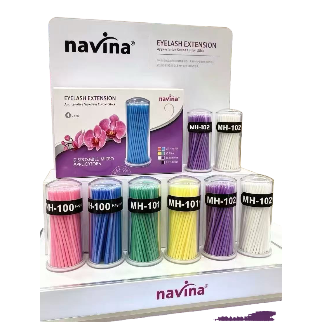 Soft cotton swabs for infants and toddlers, sterile and safe baby products, cleaning and care cotton swab packs details Picture