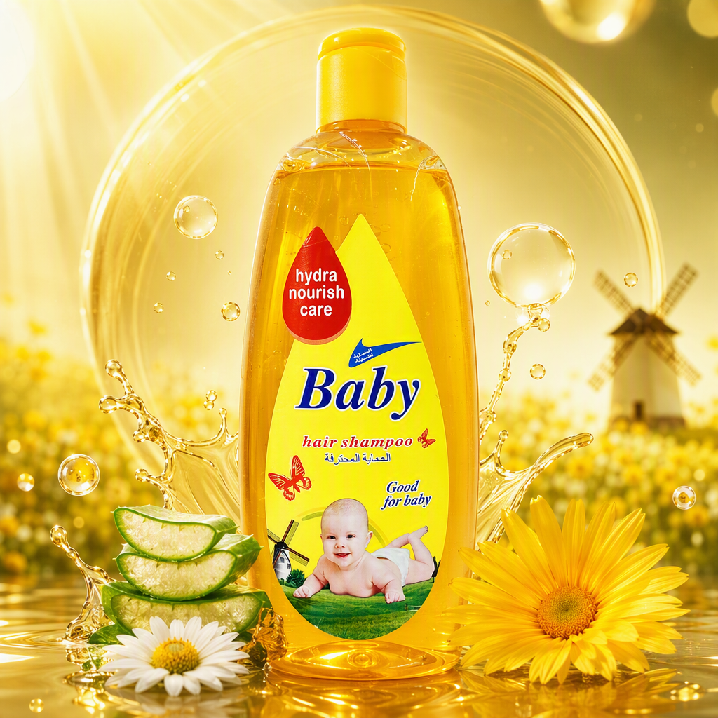 Champú bebé natural suave cuidado del cabello del bebé wash care 500ml Specification image