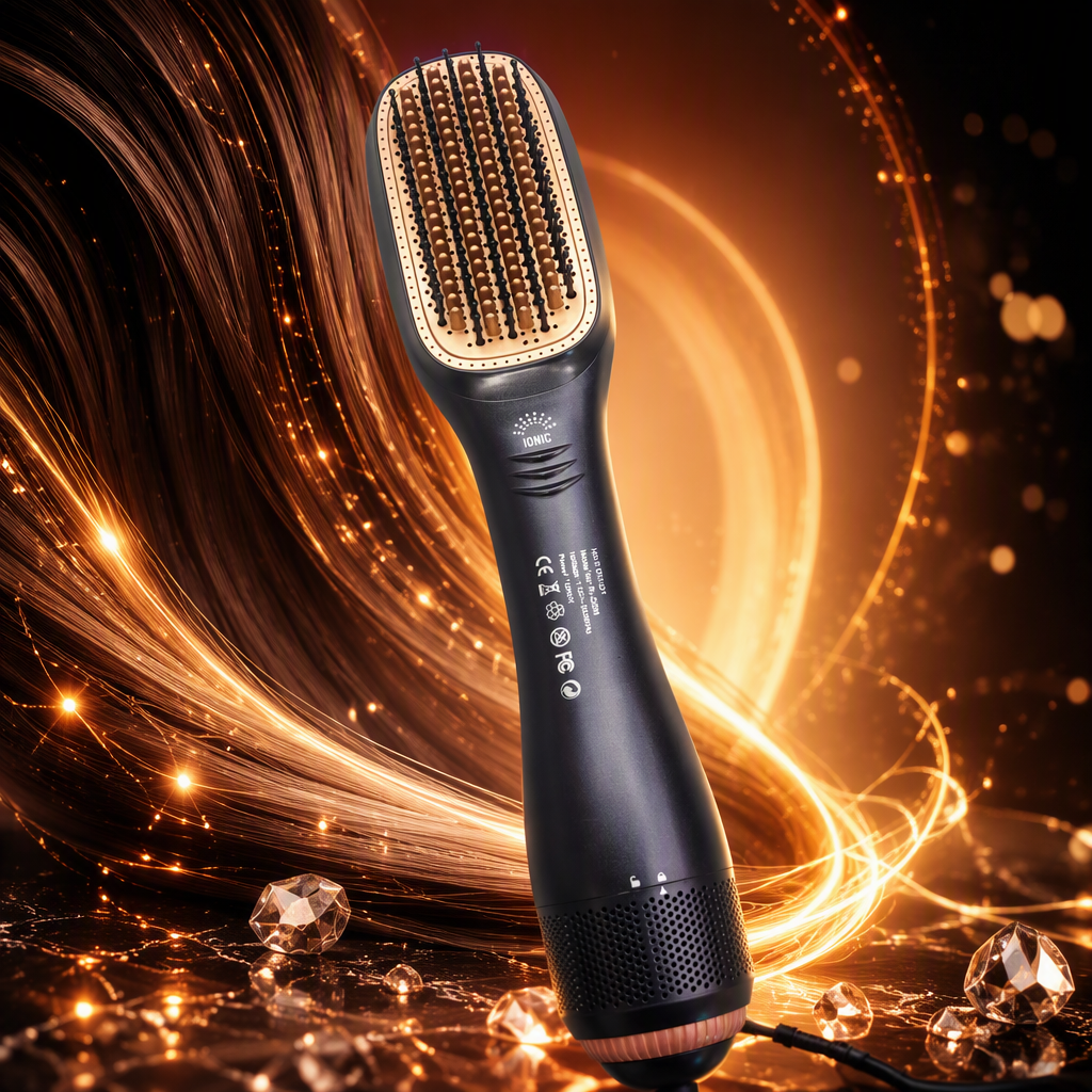 A multi-functional negative ion fast-drying hair dryer, portable and silent home hair care wonder, with strong power and powerful wind force details Picture