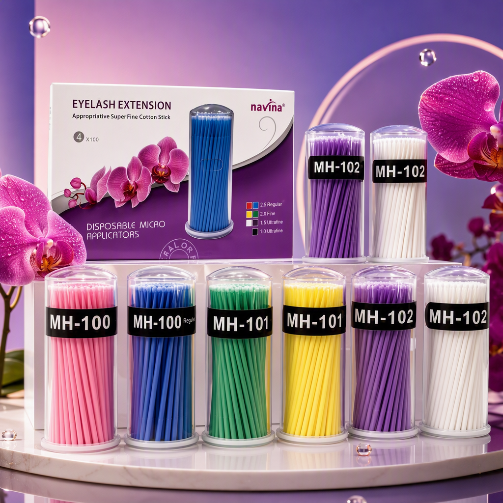 Soft cotton swabs for infants and toddlers, sterile and safe baby products, cleaning and care cotton swab packs Application Scenario