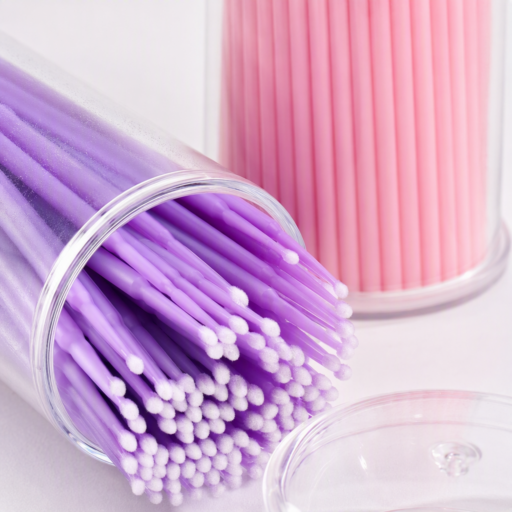 Soft cotton swabs for infants and toddlers, sterile and safe baby products, cleaning and care cotton swab packs