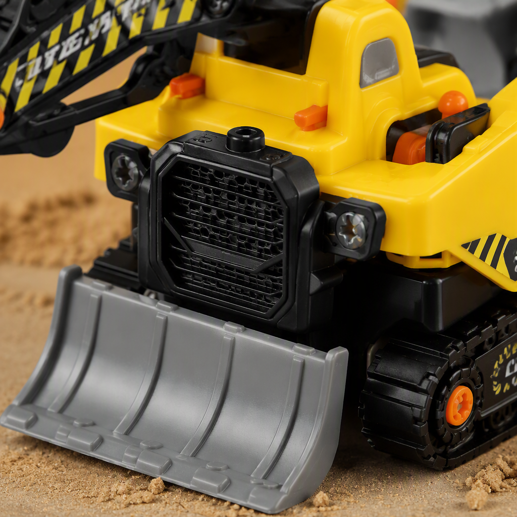 Little ActressDIY Disassembly and assembly engineering vehicle Application Scenario
