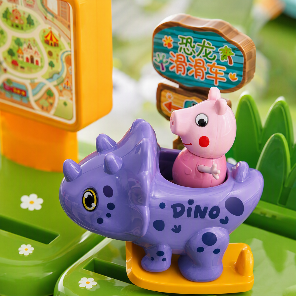 Colorful dinosaur land toy set niños puzzle ensamblado bloques de construcción modelo animal idea regalo de educación temprana Application Scenario
