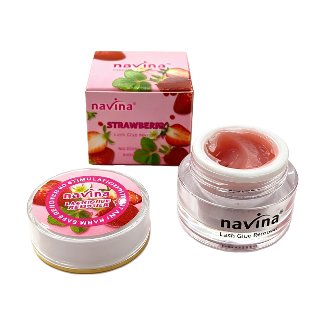 Strawberry-scented pink makeup remover cream gently cleanses and deeply nourishes, suitable for sensitive skin. Capacity: 100g Item Picture