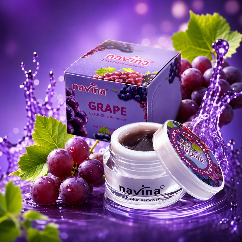 Purple grape-themed Deep Makeup Remover Cream, gentle cleansing, hydrating and nourishing Makeup Remover lotion, Makeup remover cream care products Specification image