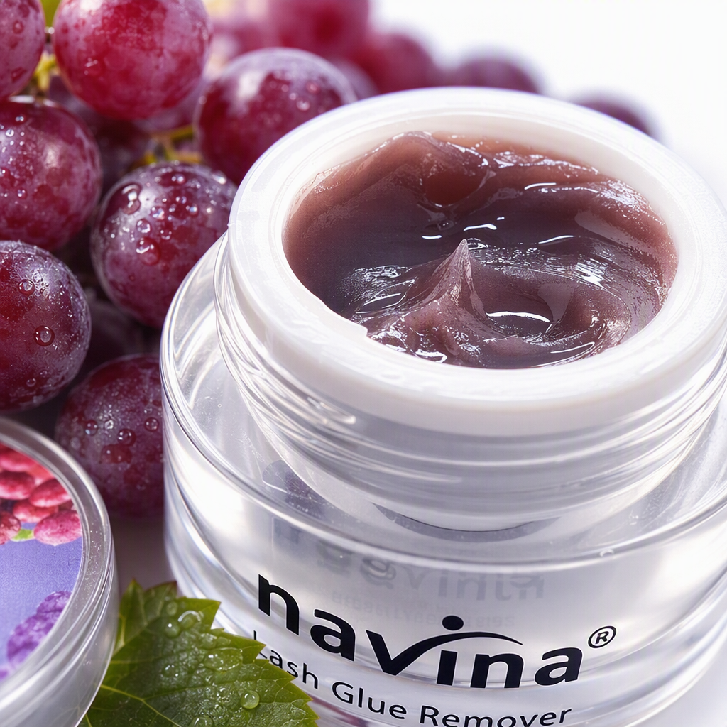 Purple grape-themed Deep Makeup Remover Cream, gentle cleansing, hydrating and nourishing Makeup Remover lotion, Makeup remover cream care products Application Scenario
