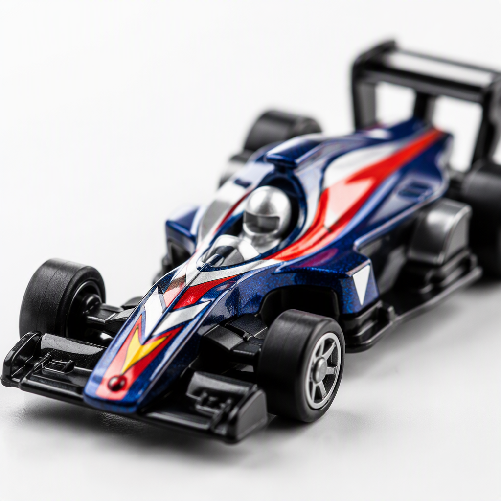 Huili fórmula aleación simulación de carreras modelo F1 niños de hojalata coche stand de tierra juguetes de fuente details Picture