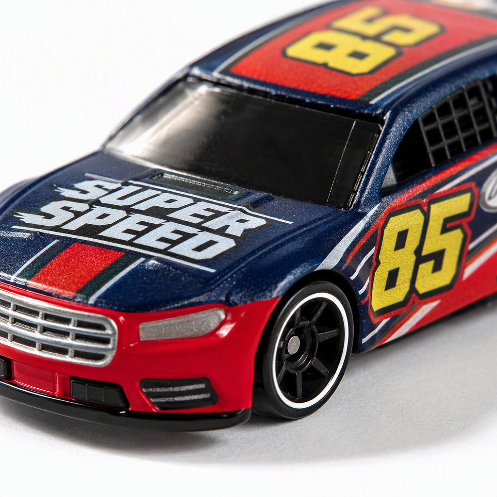 Alloy with strong resilience, large iron sheet racing car simulation model, boys and children, street stall supply, gifts, small cars, toys and ornaments details Picture