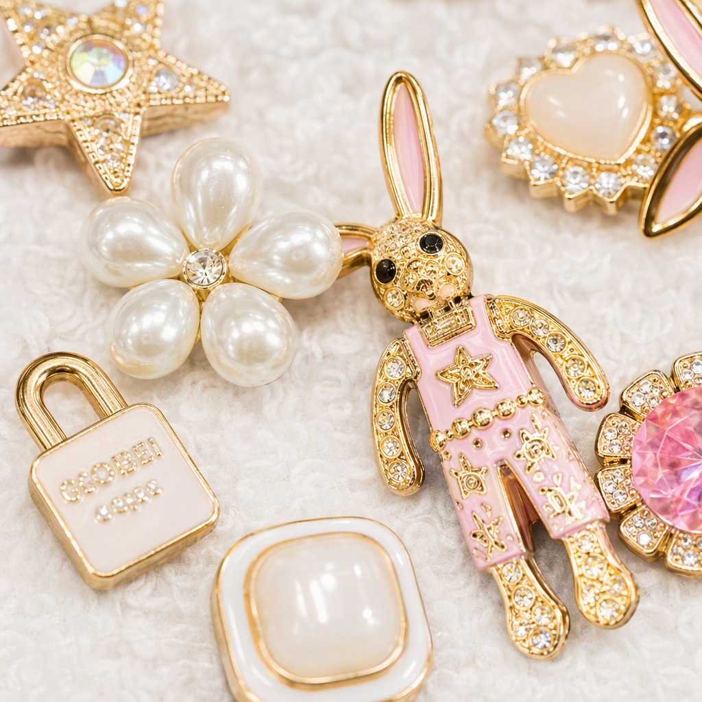 Fashionable pink-themed accessories are sweet, cute and versatile. They are essential trendy accessories for elegant girls Application Scenario