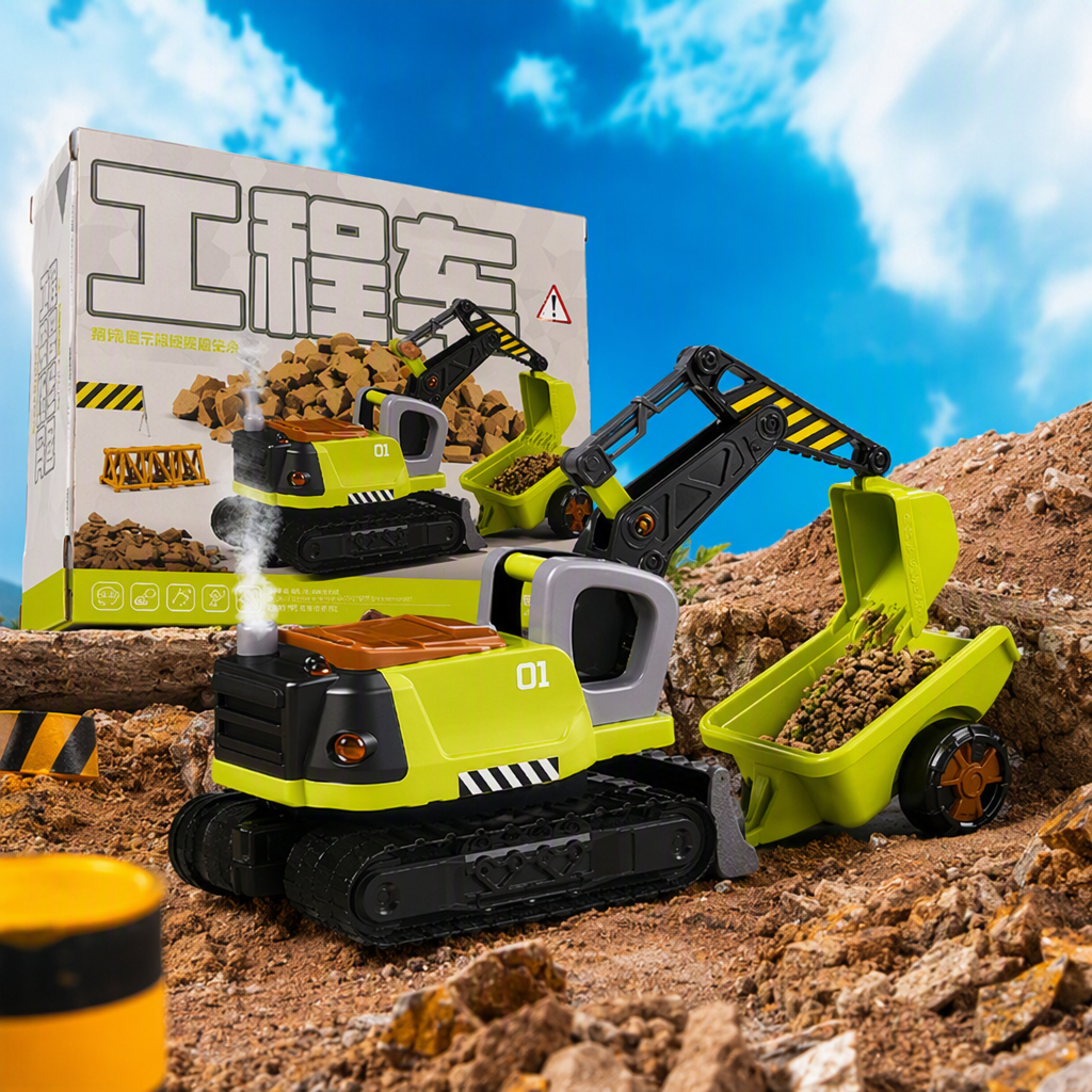 Little Actress Multi-functional engineering excavator Application Scenario