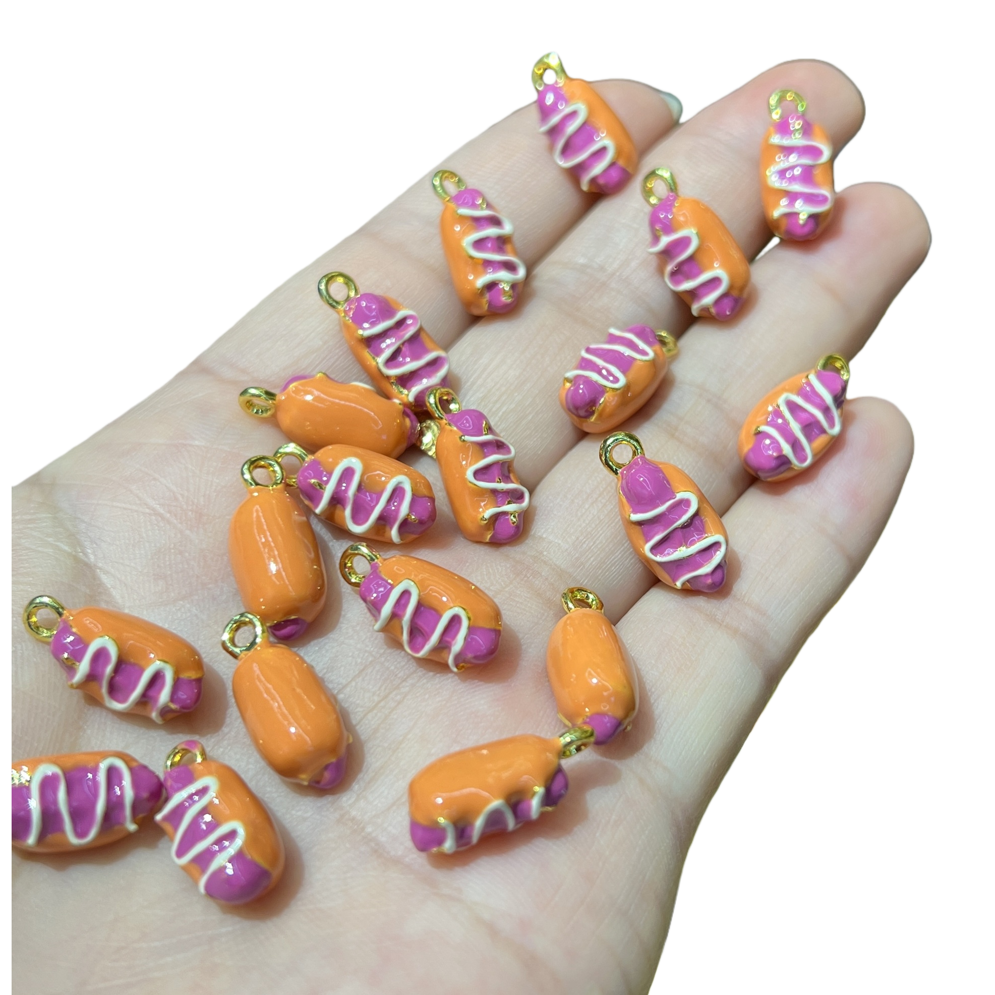 Creative and colorful dessert pendants, fashionable and individual hanging decorations, sweet and cute girl accessories, gifts and giveaways Item Picture