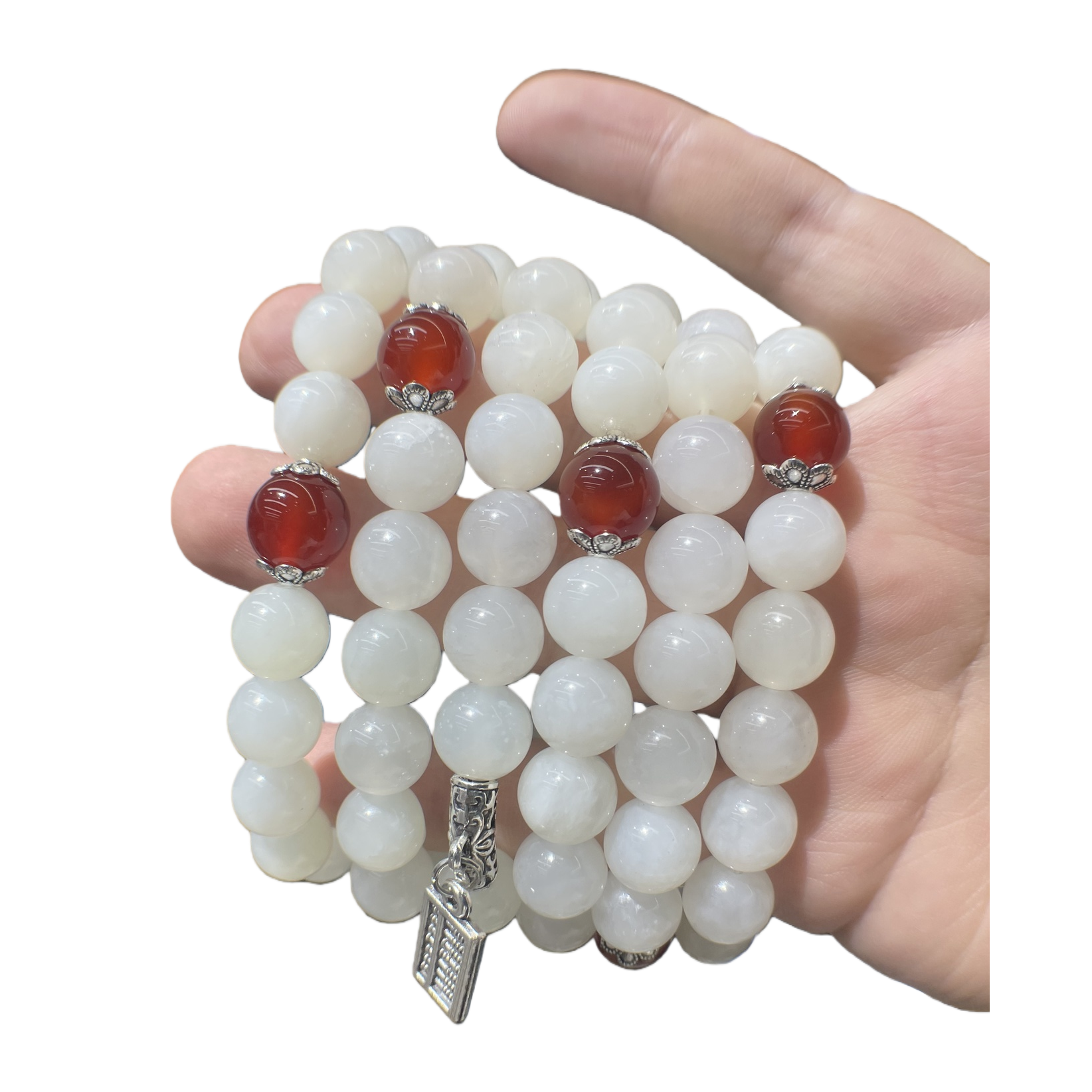 Fashionable Xiuyan jade bracelet for ladies, simple and versatile bracelet, trendy and personalized bracelet accessory, essential for gift matching Specification image