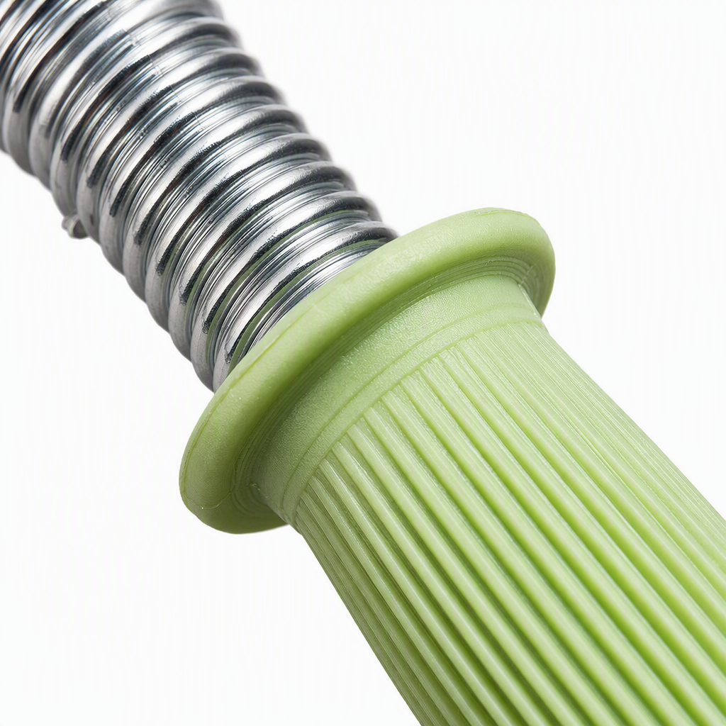 The multi-functional spring grip strengthener with a green handle enhances finger strength and is a fitness equipment for exercise Application Scenario