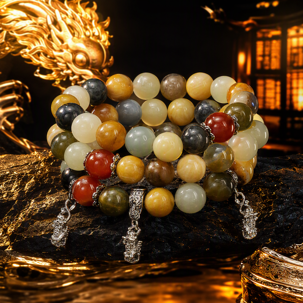 Moda natural "xiujade jade flower" pulsera de jade cadena de mano femenina simple decoración de mano retro tendencia de personalidad pulsera colorida tejida a mano con accesorios