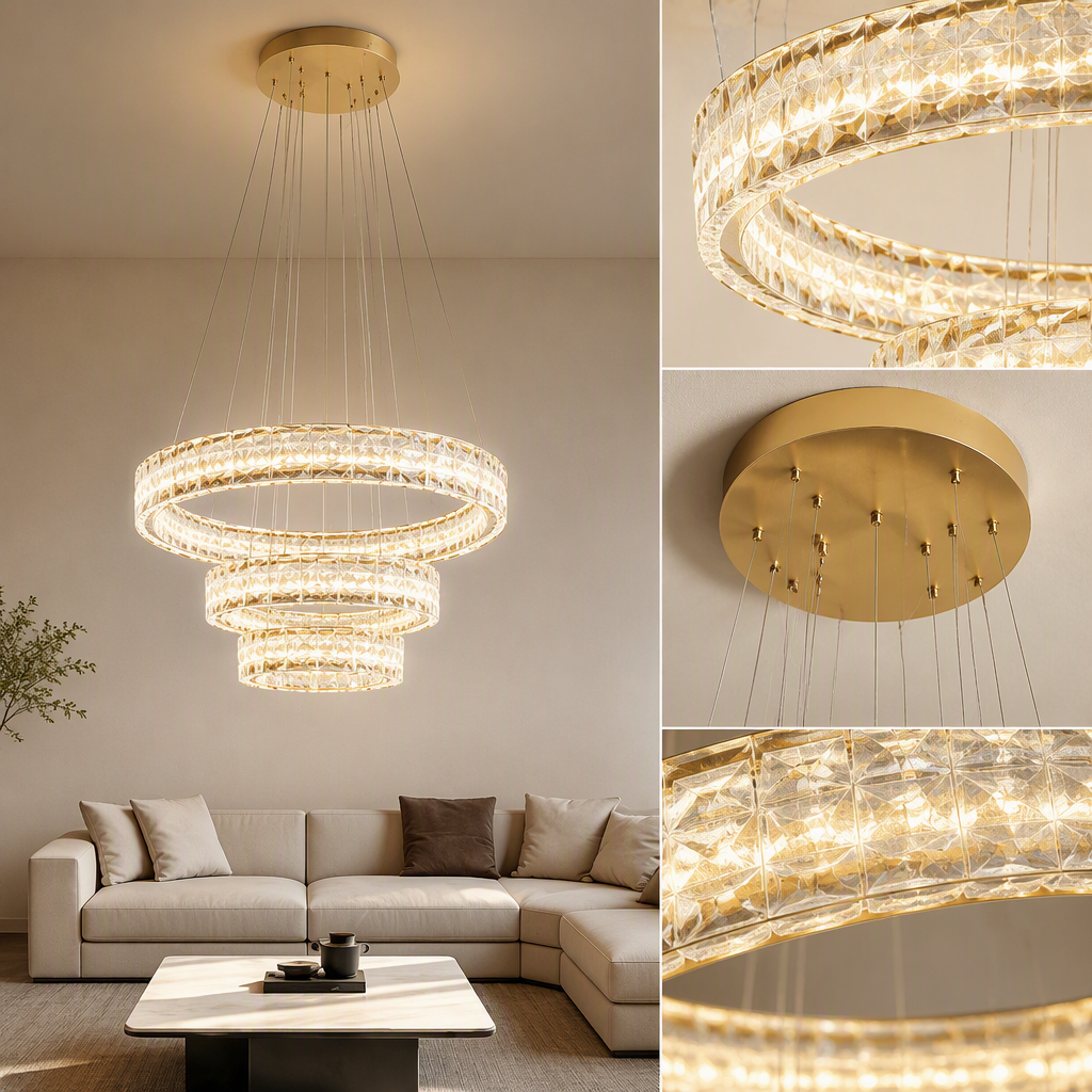 Moderno y simple hogar candelabro sala de estar comedor dormitorio iluminación cálida lámpara diseño estilo de moda Specification image