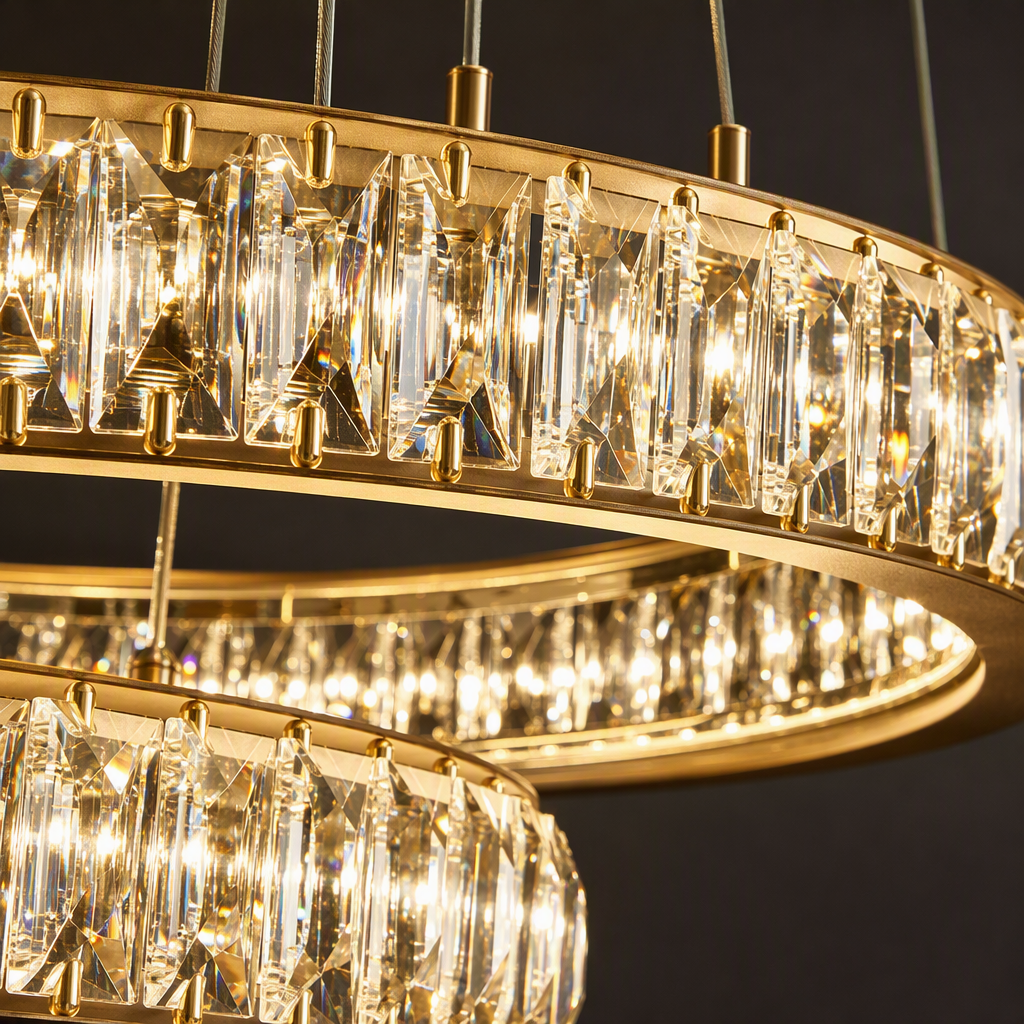 Modern and simple household pendant lamps for living rooms, dining rooms and bedrooms, warm lighting fixtures, fashionable design style