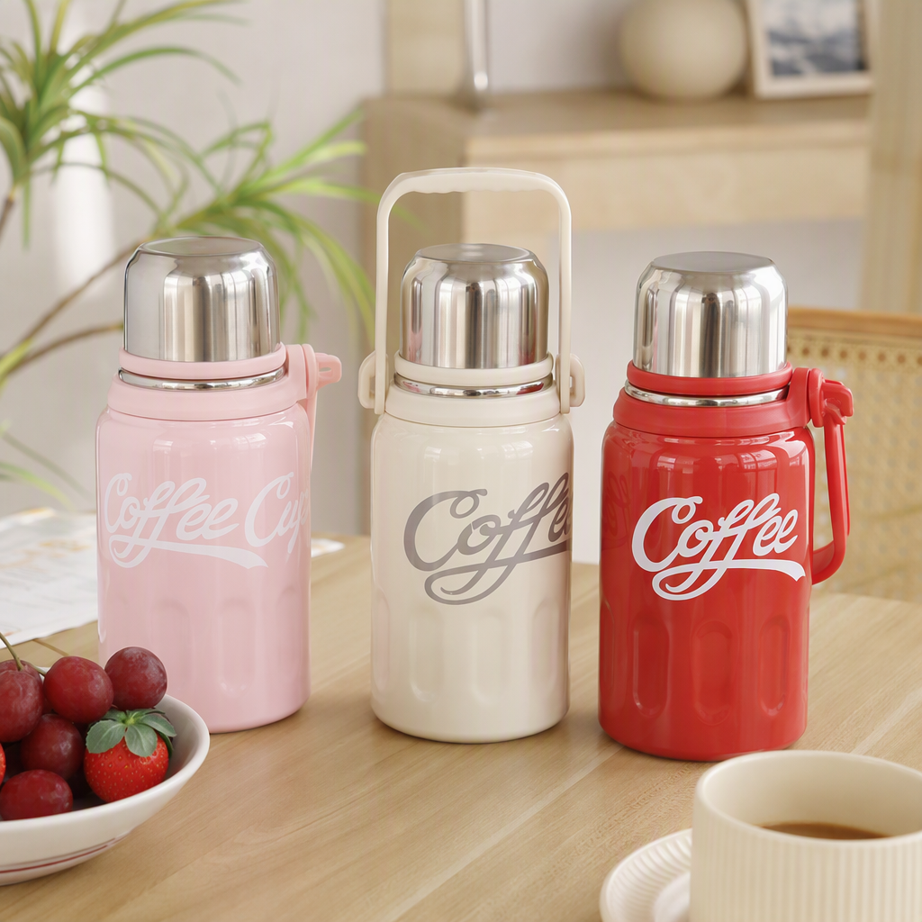 Moda rosa beige rojo conjunto de tazas de café creativo simple coffee set home office esencial details Picture
