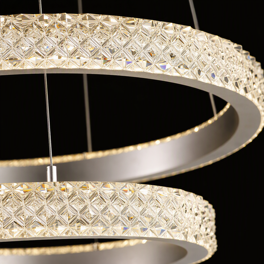 Modern and simple household chandeliers, creative lighting fixtures for living rooms, dining rooms and bedrooms, energy-saving LED lighting fixtures Specification image