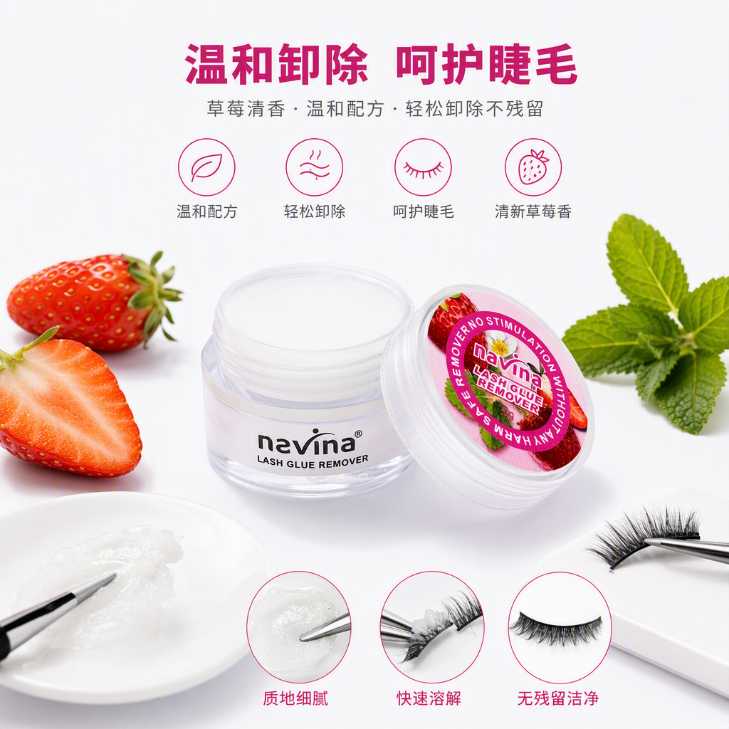 Profesional ciliar adhesivo duradero fuerte no irritante aplicable belleza cuidado de la piel maquillaje herramientas suministros