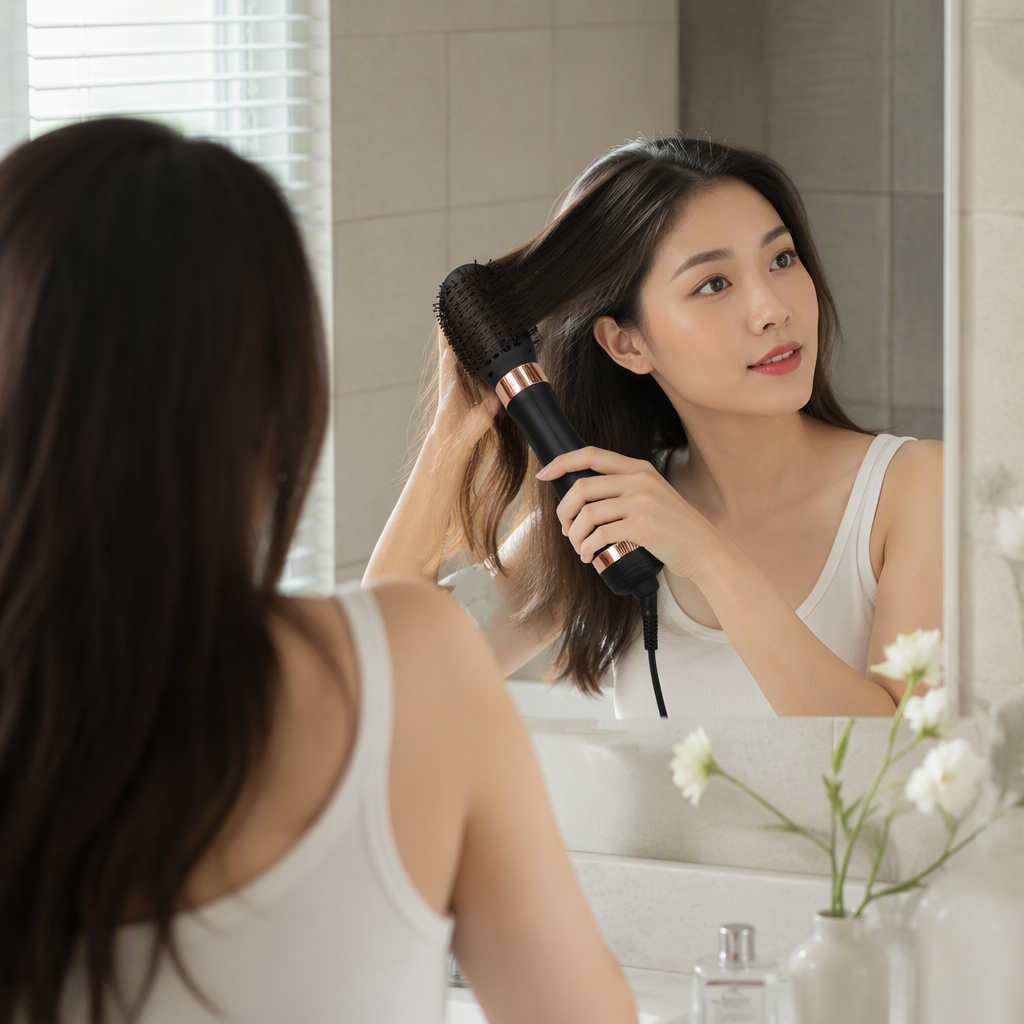 ENERGY MAX Multi-functional electric hair Comb, a silent and fast hair shaping household hair care wonder details Picture