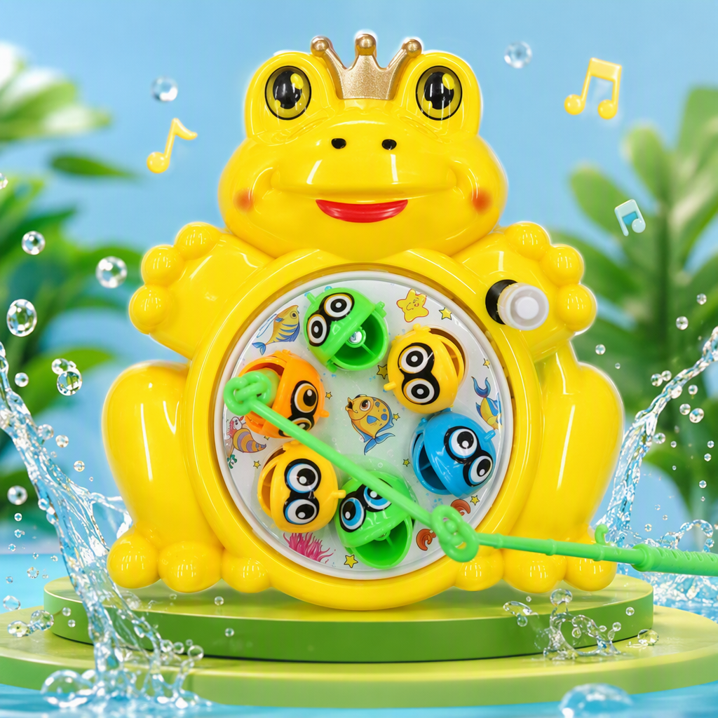 Juguete de pesca de cuerda cuerda pesca de playa paseo de la familia trompeta de pesca juguetes educativos parent-hijo interactivo venta caliente