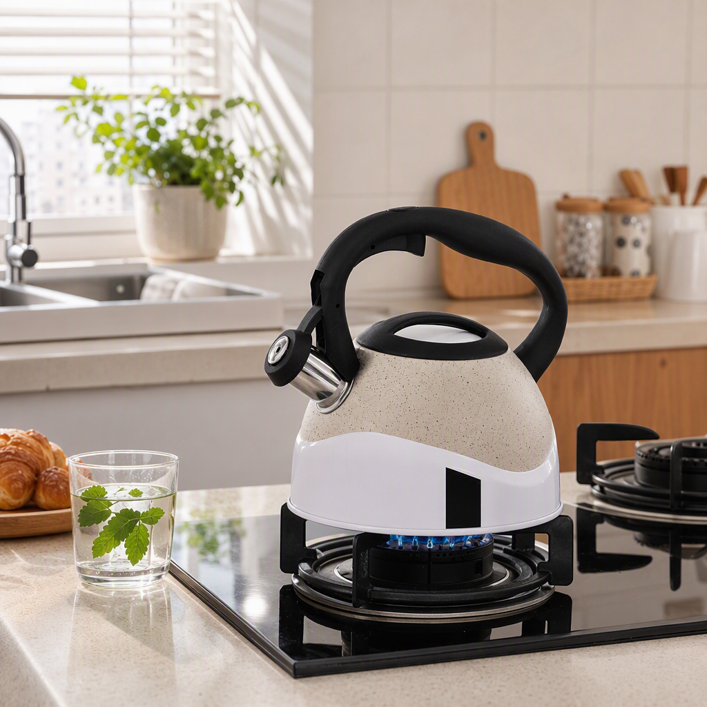 The multi-functional smart electric kettle is a household appliance that can quickly boil water, keep warm and has a large capacity. It is an essential kitchen appliance HR784-3 Item Picture