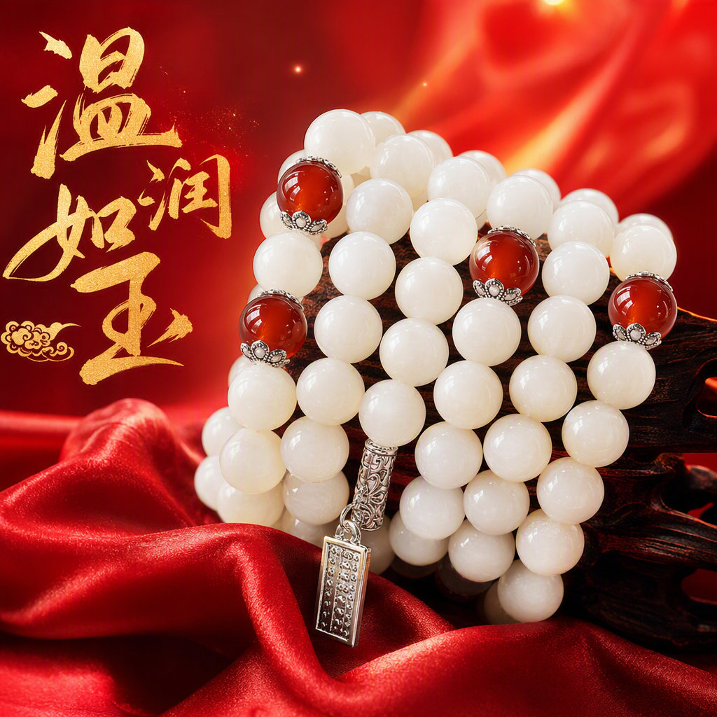 Fashionable Xiuyan jade bracelet for ladies, simple and versatile bracelet, trendy and personalized bracelet accessory, essential for gift matching