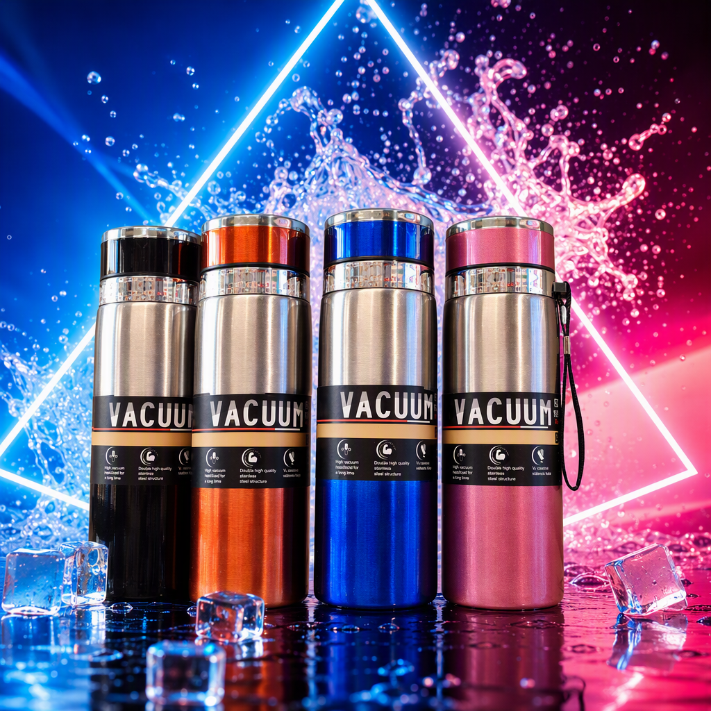 Multi-color vacuum insulated cup, stainless steel, portable and easy to use for making tea, student outdoor travel insulated cup gift Specification image