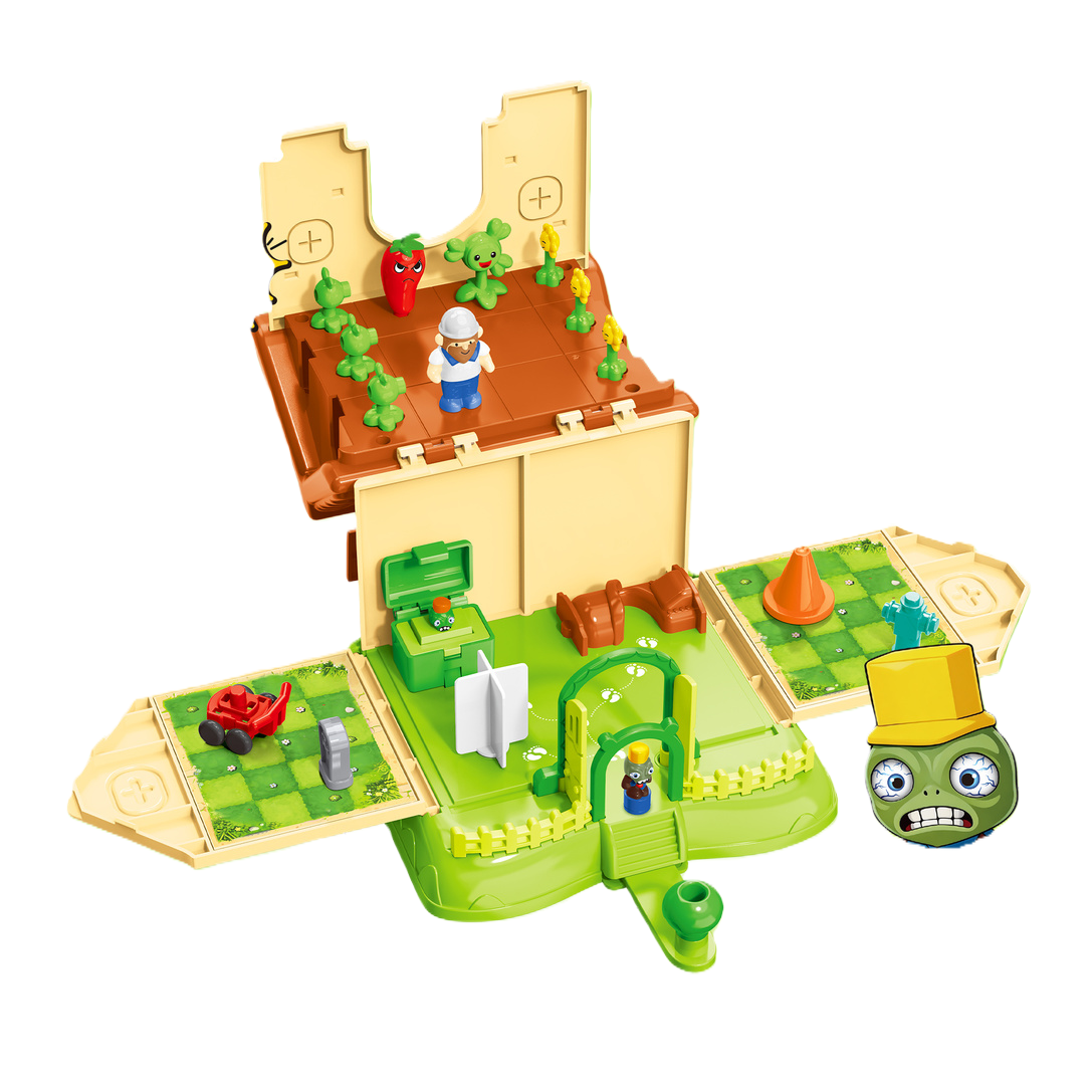 Eco-friendly puzzle color patchwork bloques de construcción para niños early learning set verde creativo combinación de juguetes caja de regalo Item Picture