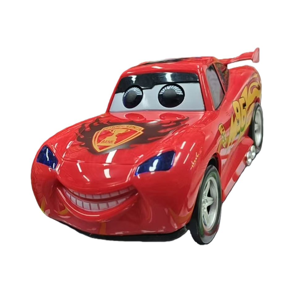 Car piggy bank, electric music, Car Mania, Blink Racing, McQueen coin piggy bank, toys, cross-border Application Scenario