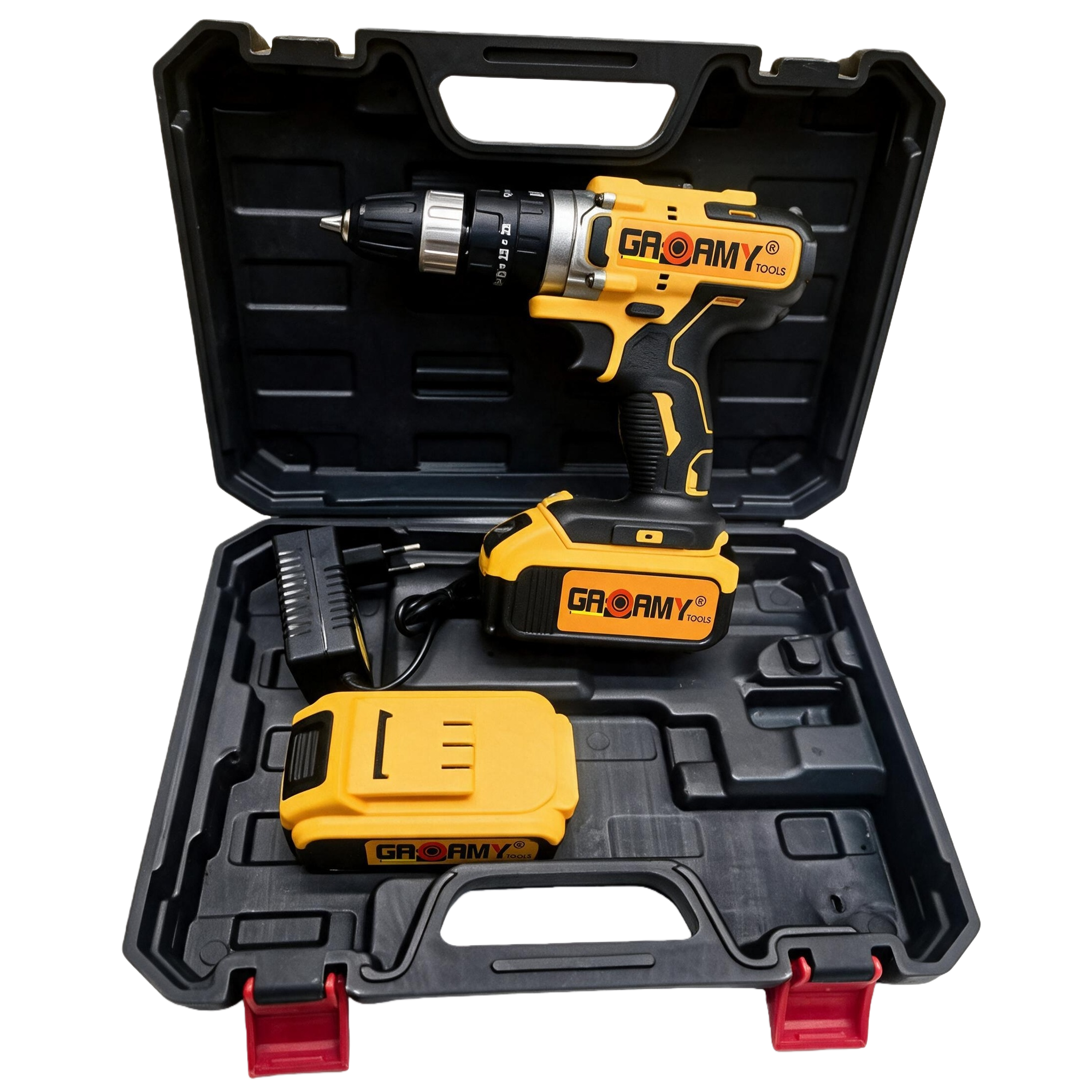 Multi-functional power tool set, home maintenance, woodworking, metal grinding, drilling combination toolbox details Picture