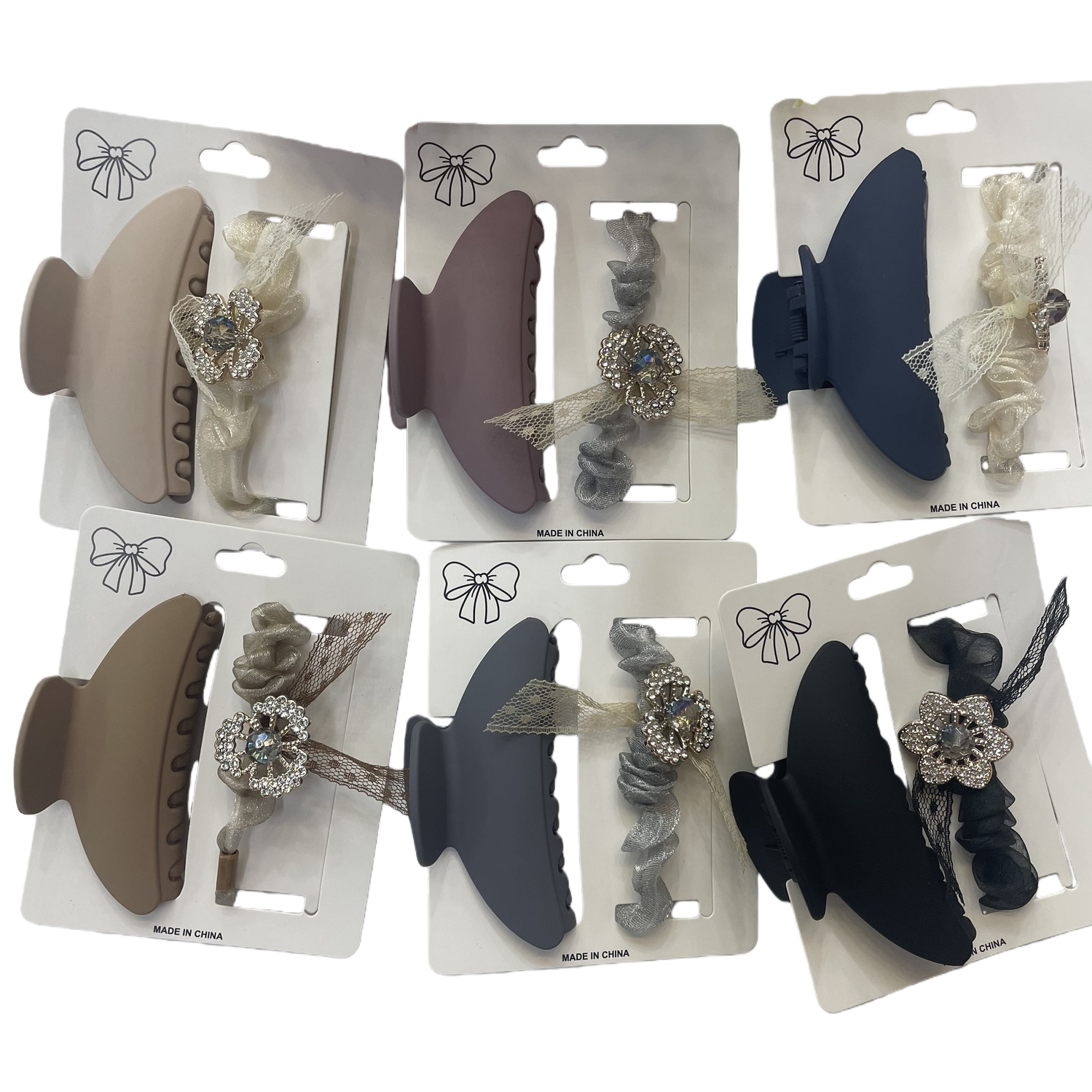 Fashionable hair clips and hair accessories, simple and versatile hairstyle decoration, headwear, hair clips, hair accessories, girls' hair accessories Application Scenario