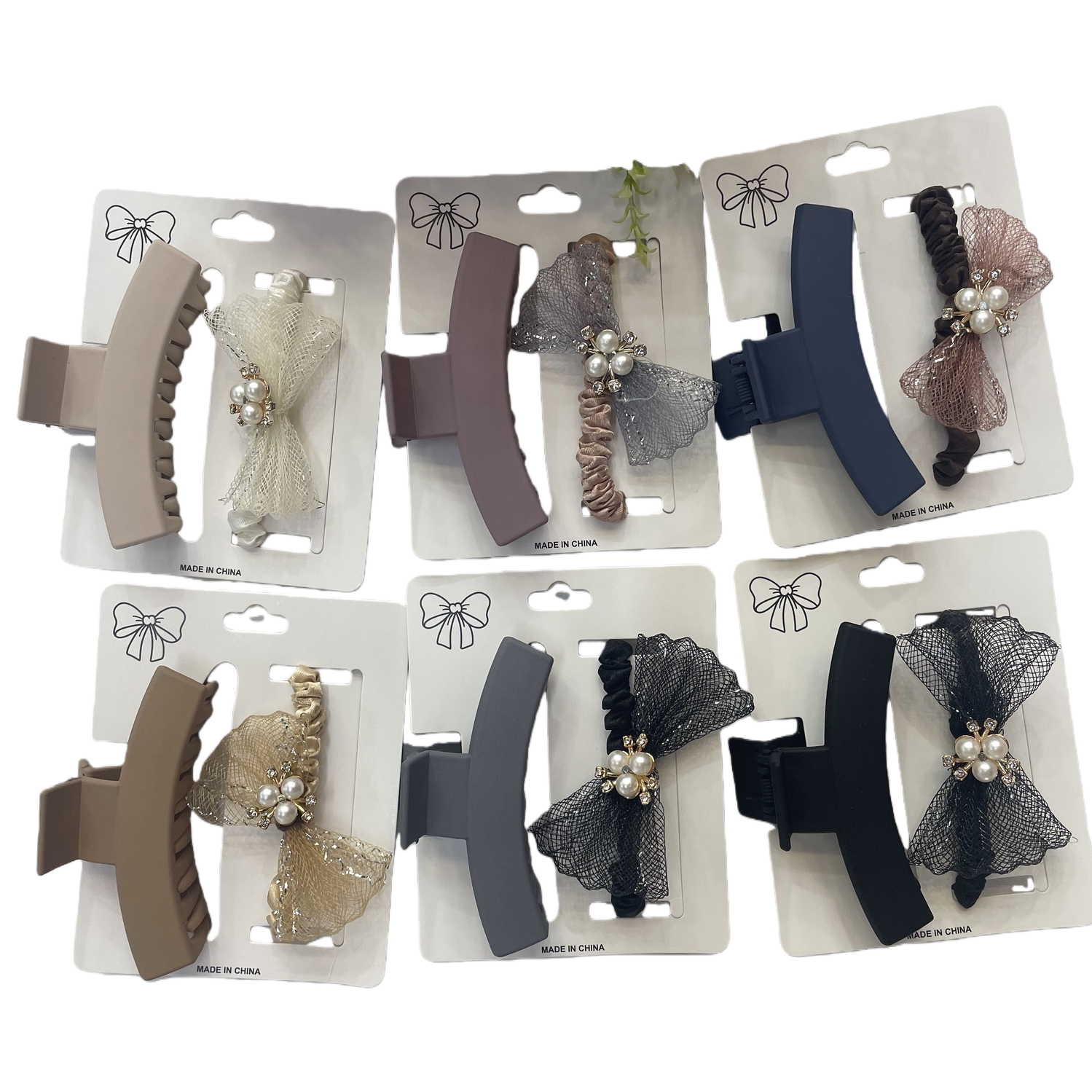 Fashionable hair clips, hair accessories, headwear, versatile and simple hair clips for girls, trendy hairpins, hair accessories, headwear full image