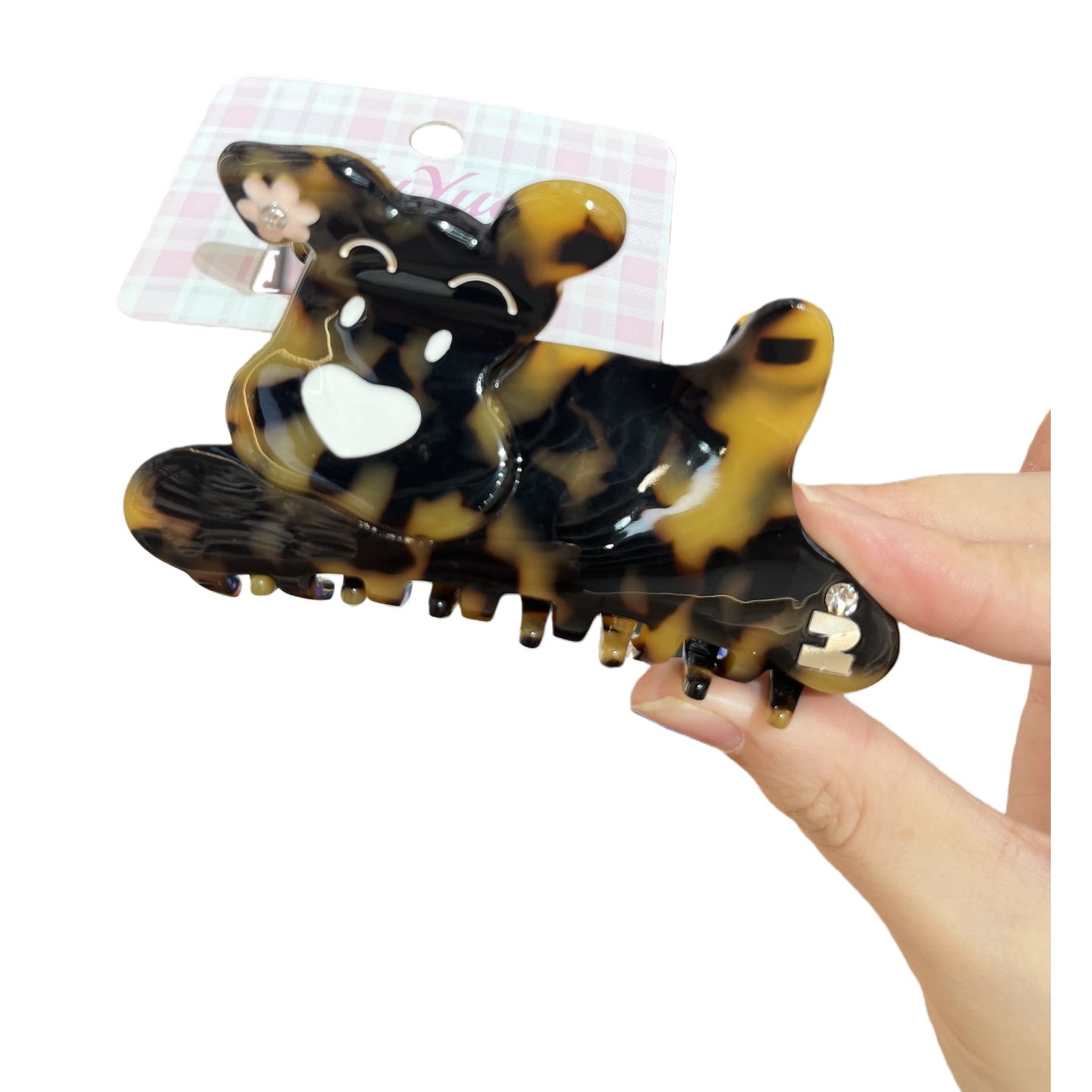 Cute animal-shaped hair clips, tortoiseshell cartoon children's and girls' hair accessories, hair accessories, hair clips, hair accessories Item Picture
