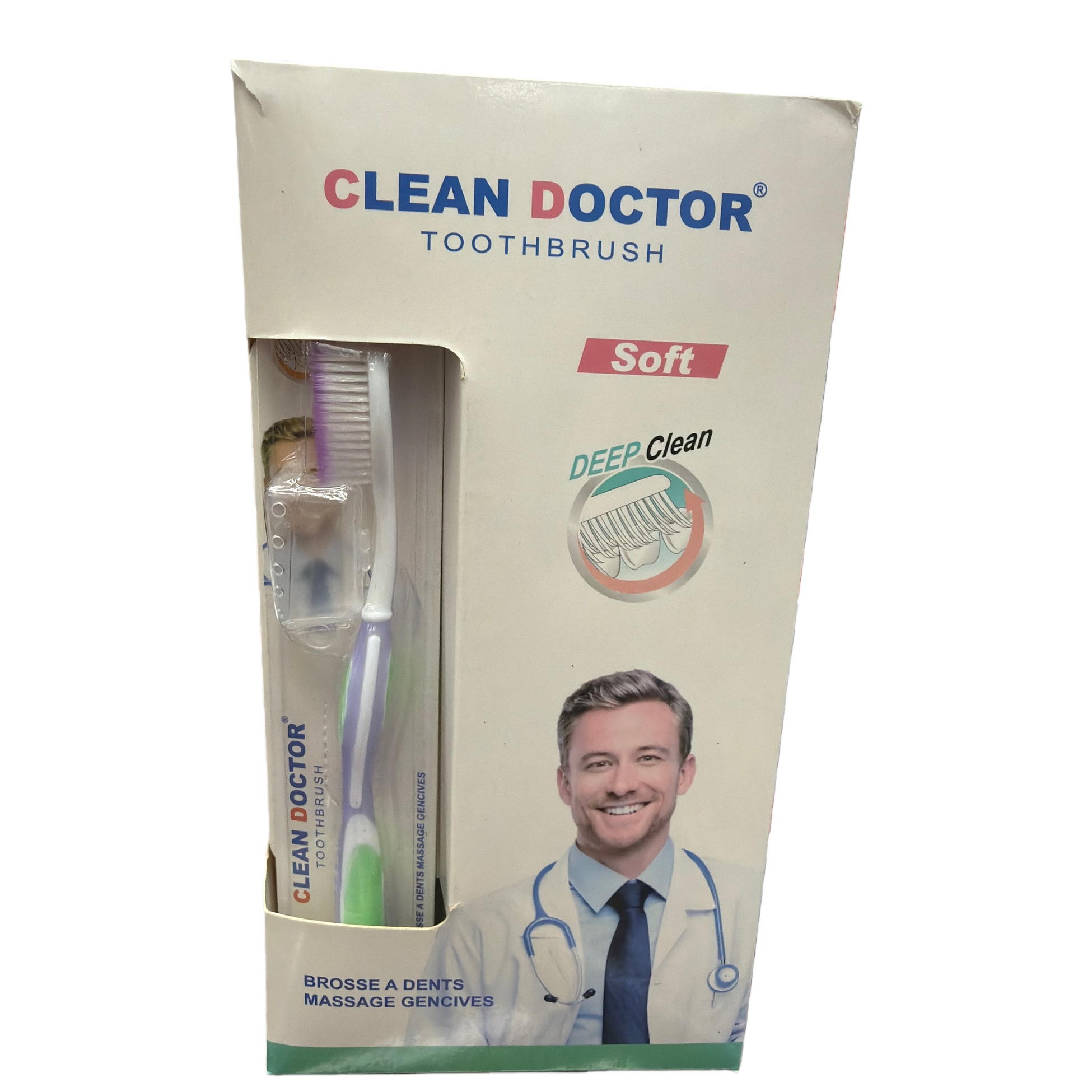 Caja de embalaje de cepillo de dientes blanco caja de almacenamiento de cepillo de dientes de viaje portátil pelo suave para adultos y niños universal estilo simple Item Picture