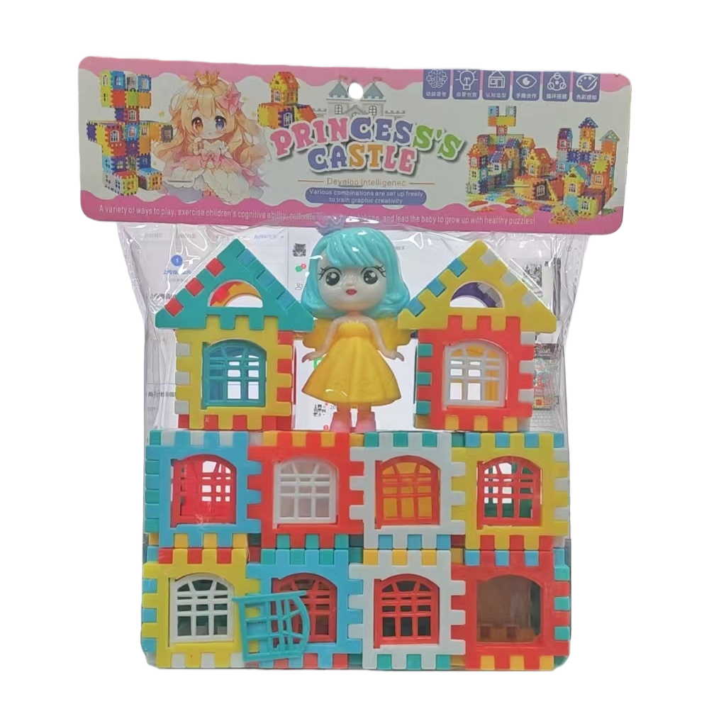 Children's Princess Castle Building Block Gift Box, early education and intelligence building toys, boys' and girls' enlightenment building gifts Application Scenario