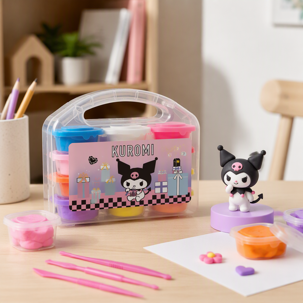 Sanrio - 12-color clay box Item Picture