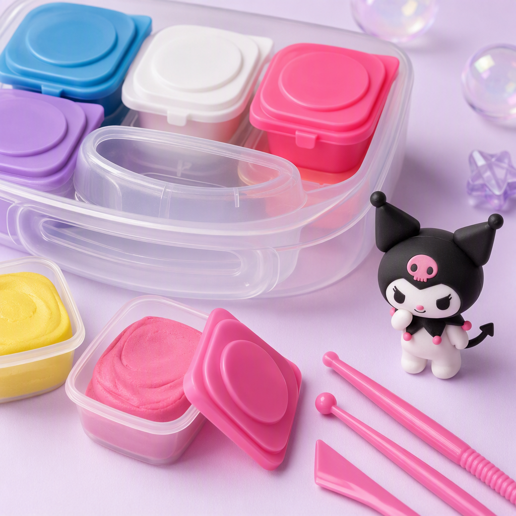 Sanrio - 12-color clay box Specification image