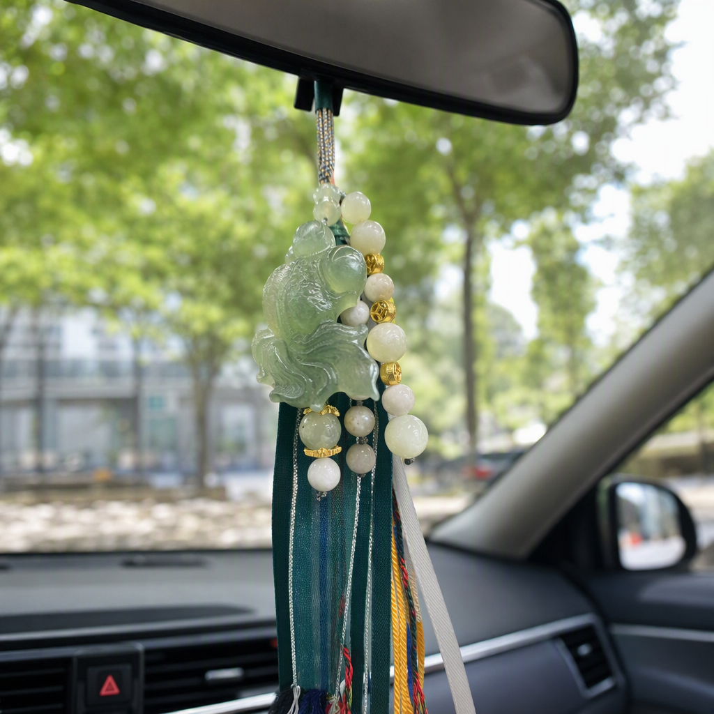 Moda simple koi flecos colgantes tendencia versatilidad accesorios accesorios accesorios colgantes de coche Specification image