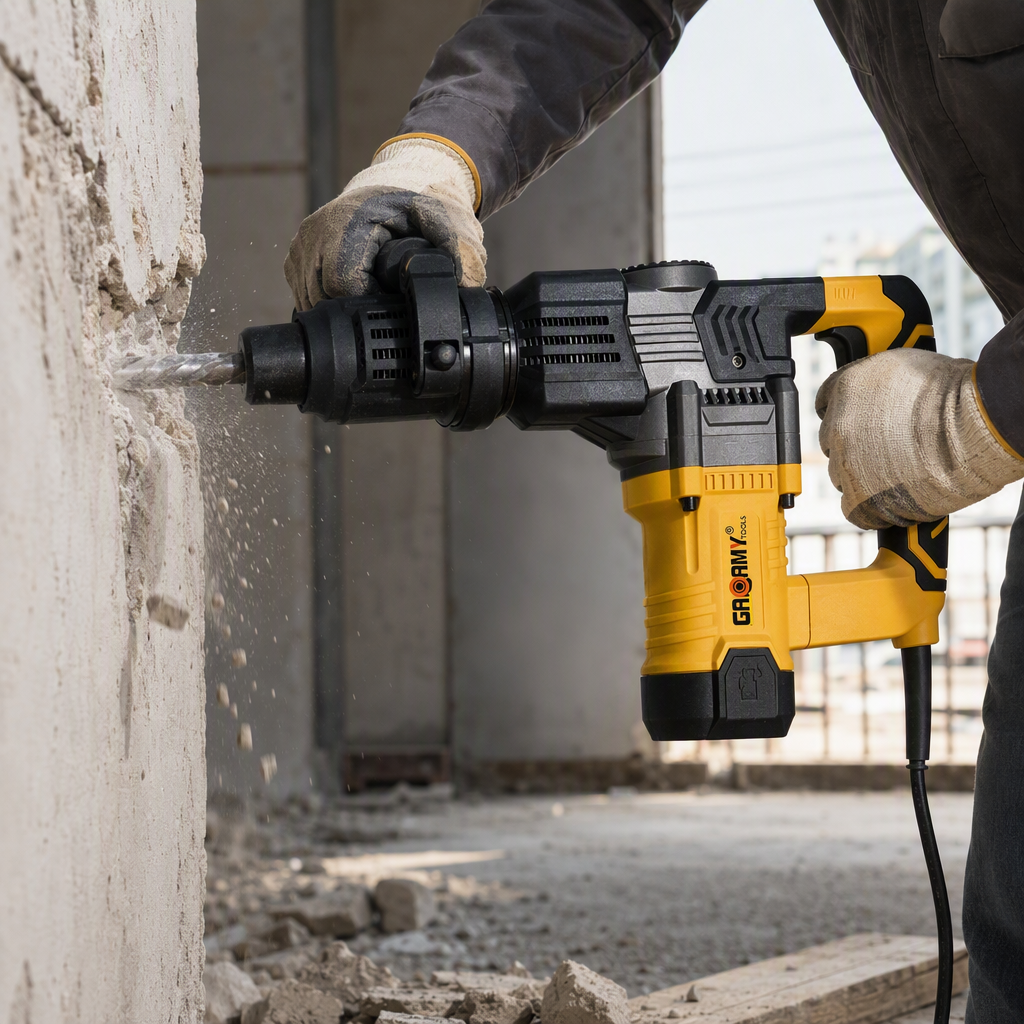 The multi-functional electric tool, electric hammer, portable impact drill, household and industrial electric impact machine is lightweight and durable Item Picture