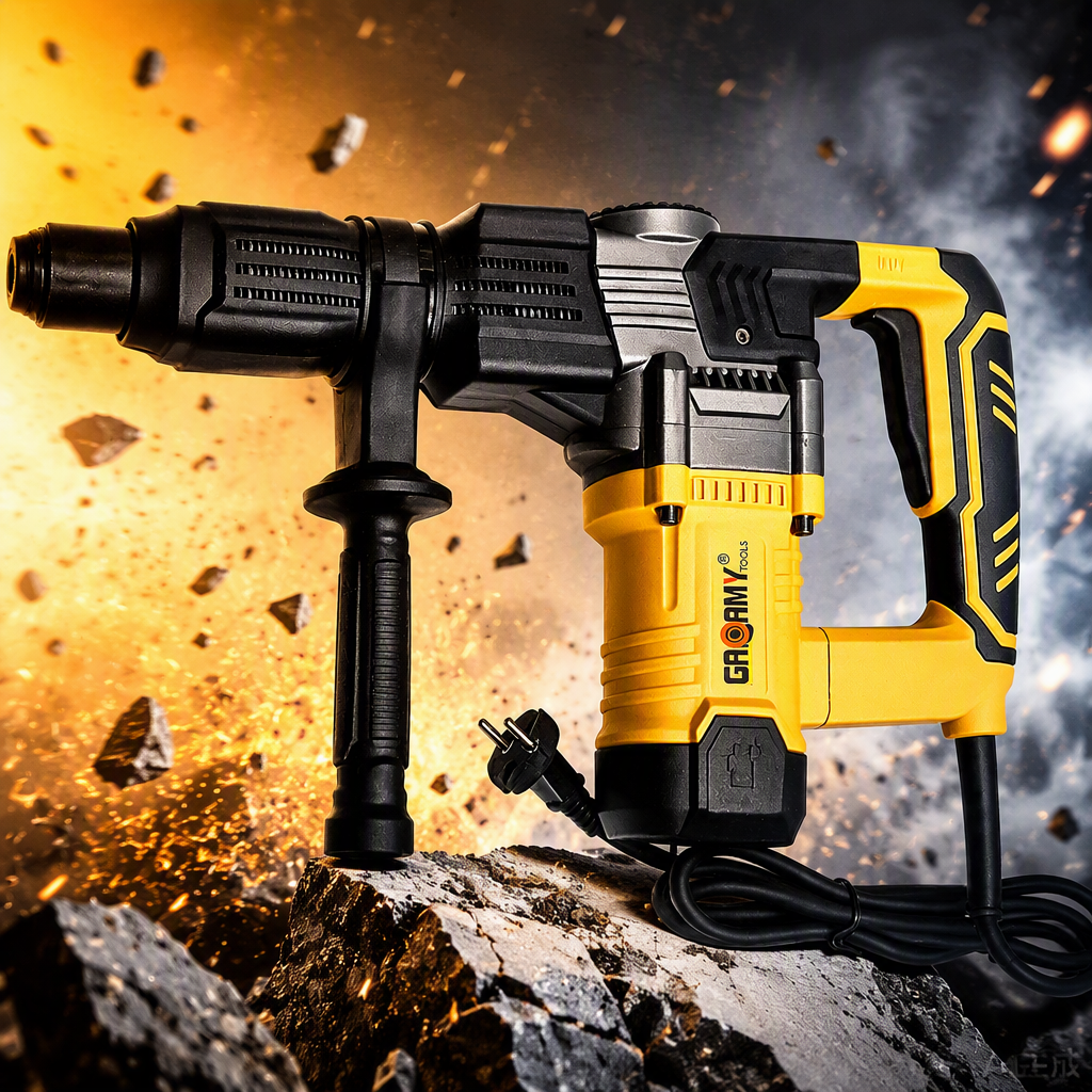 The multi-functional electric tool, electric hammer, portable impact drill, household and industrial electric impact machine is lightweight and durable full image