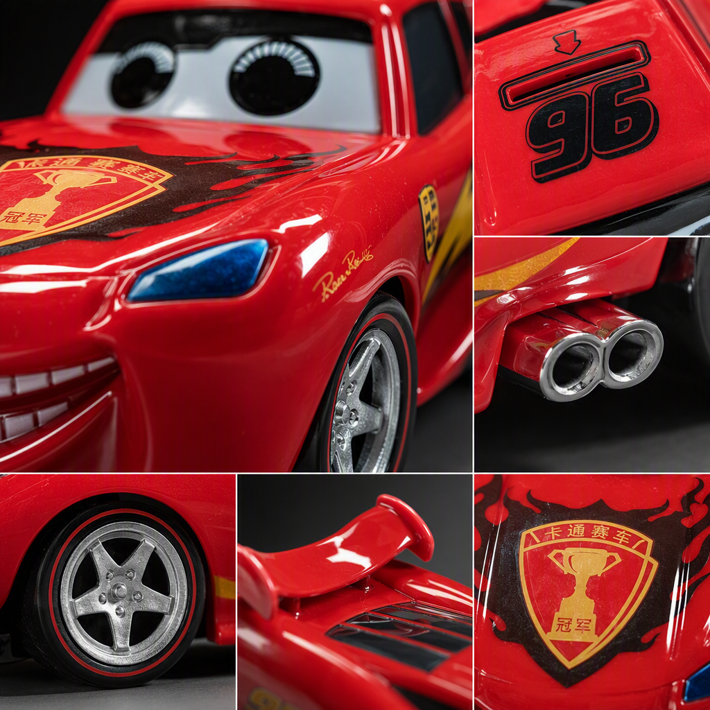 Car piggy bank, electric music, Car Mania, Blink Racing, McQueen coin piggy bank, toys, cross-border Specification image