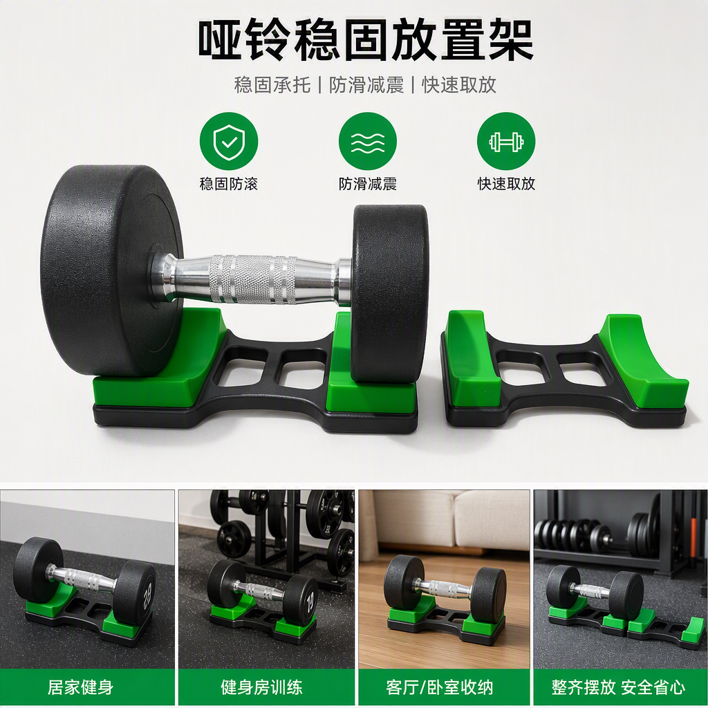 Multi-functional household dumbbell fitness equipment, exercise training and strength enhancement equipment, suitable for both men and women Specification image
