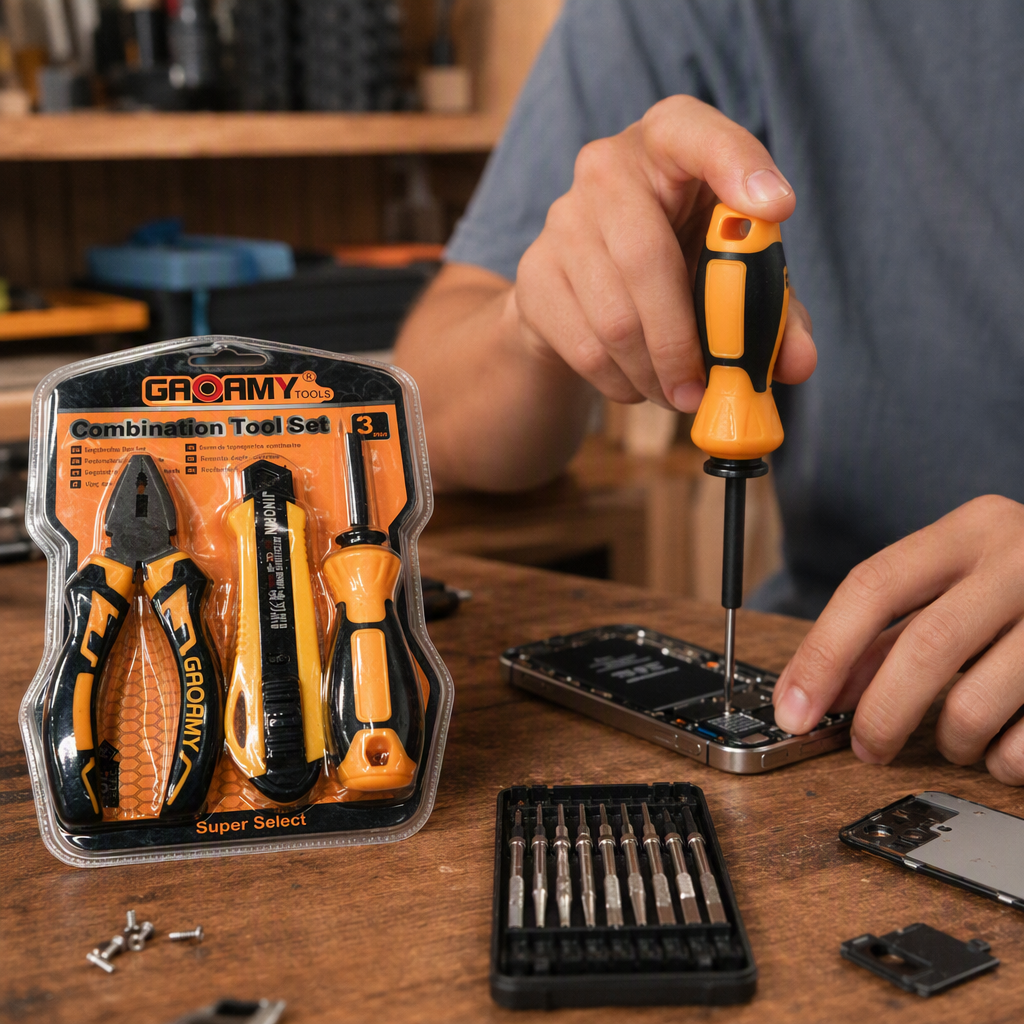 Multi-functional maintenance tool set, home repair tool combination, repair toolbox, repair tool kit details Picture