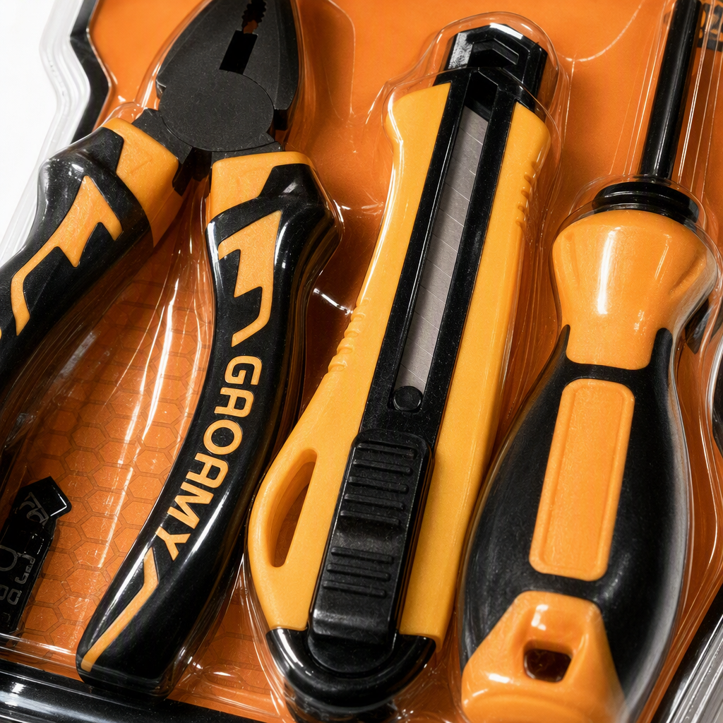 Multi-functional maintenance tool set, home repair tool combination, repair toolbox, repair tool kit full image