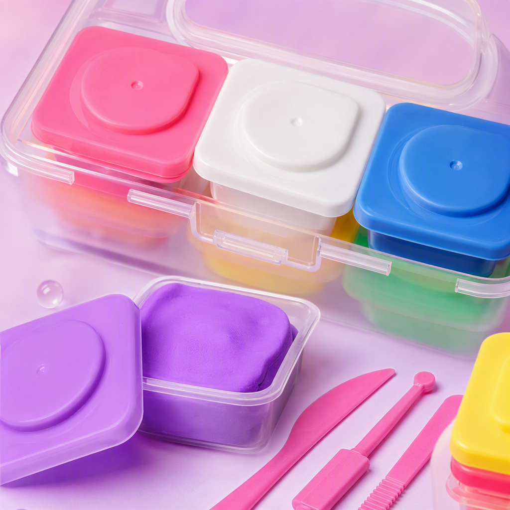 Peilebao - Melody Box Clay in 12 colors Application Scenario