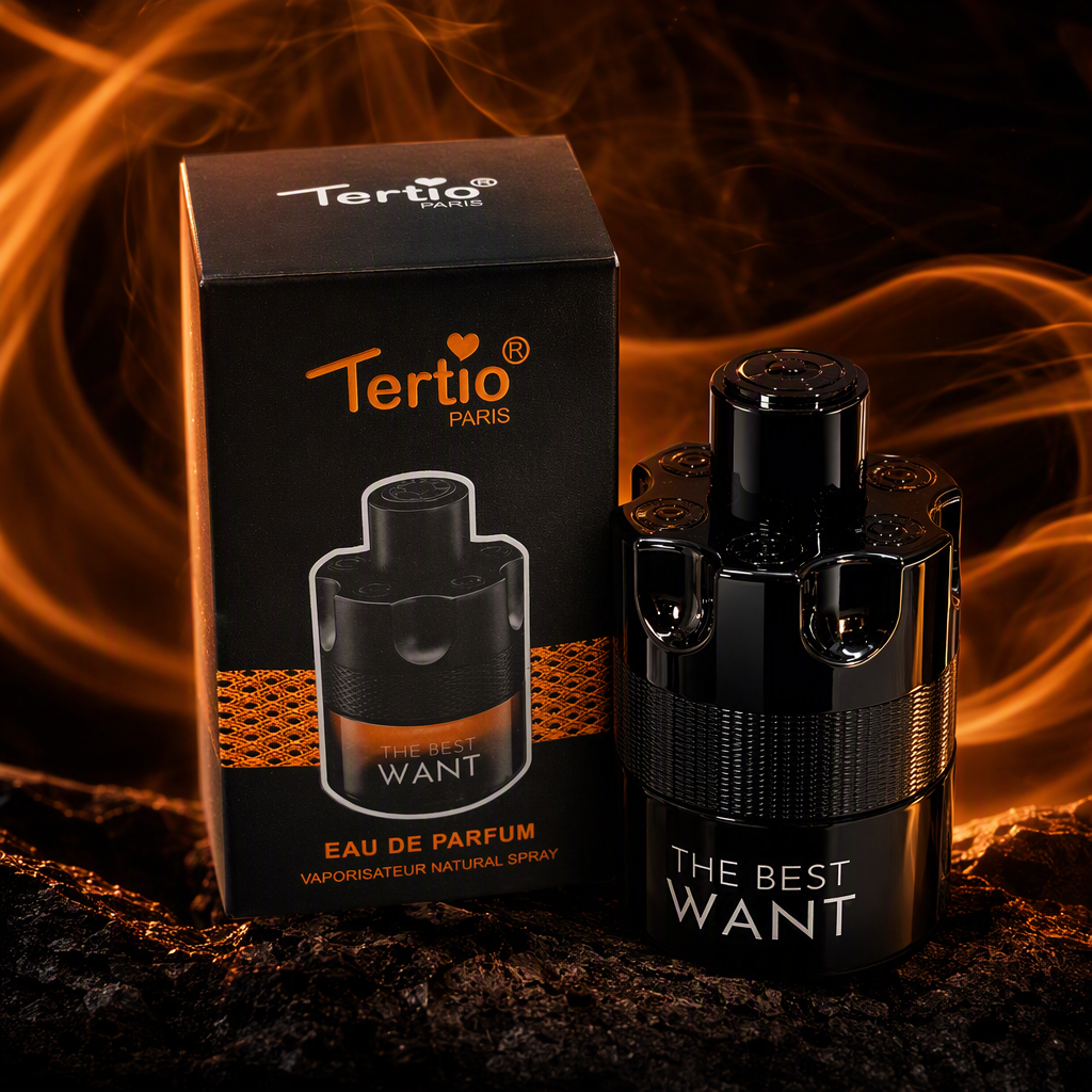 Fashionable black perfume bottle, exquisite packaging box, high-end gift box, suitable for gifting and collection. Simple and elegant design Specification image