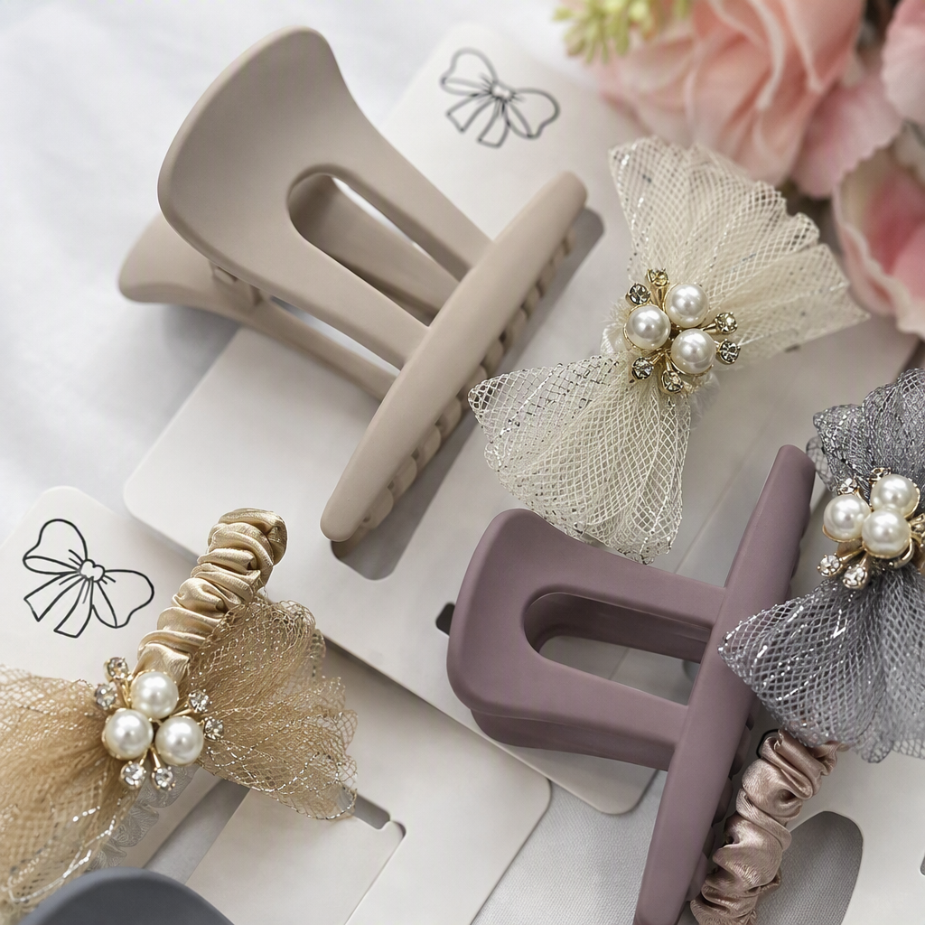Fashionable and versatile hair clips, simple hair accessories, hair accessories, hair clips, headwear, hair accessories, hair clips, decorative hair clips, accessories for women Application Scenario