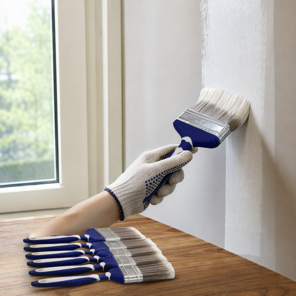 Multifunction blue handle pincel de pintura decoración del hogar pincel de pintura herramientas de mano duraderas details Picture